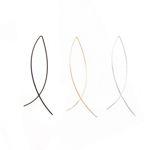 Drop and Dangle Fish Earrings - Jesus Fish Earrings