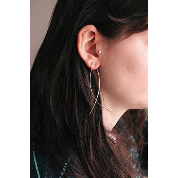 Drop and Dangle Fish Earrings - Jesus Fish Earrings
