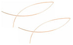 The Original Jesus Fish GHOTI Minimalist Christian Earrings in Gold
