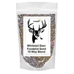 Food Plot Seeds for Deer - 10 Seed Blend - Spring or Fall Planting, Bring in Whitetail Deer All Year. Promotes Antler Growth