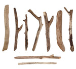 8 Pieces of Driftwood, 12-18 Inch Pieces - Vase Filler, Table Decor, Hard to Find, Hand Picked, Wedding, Venue Decor, Macrame