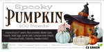 Spooky Blend Pumpkin Seeds for Planting (100 Mixed Seeds)