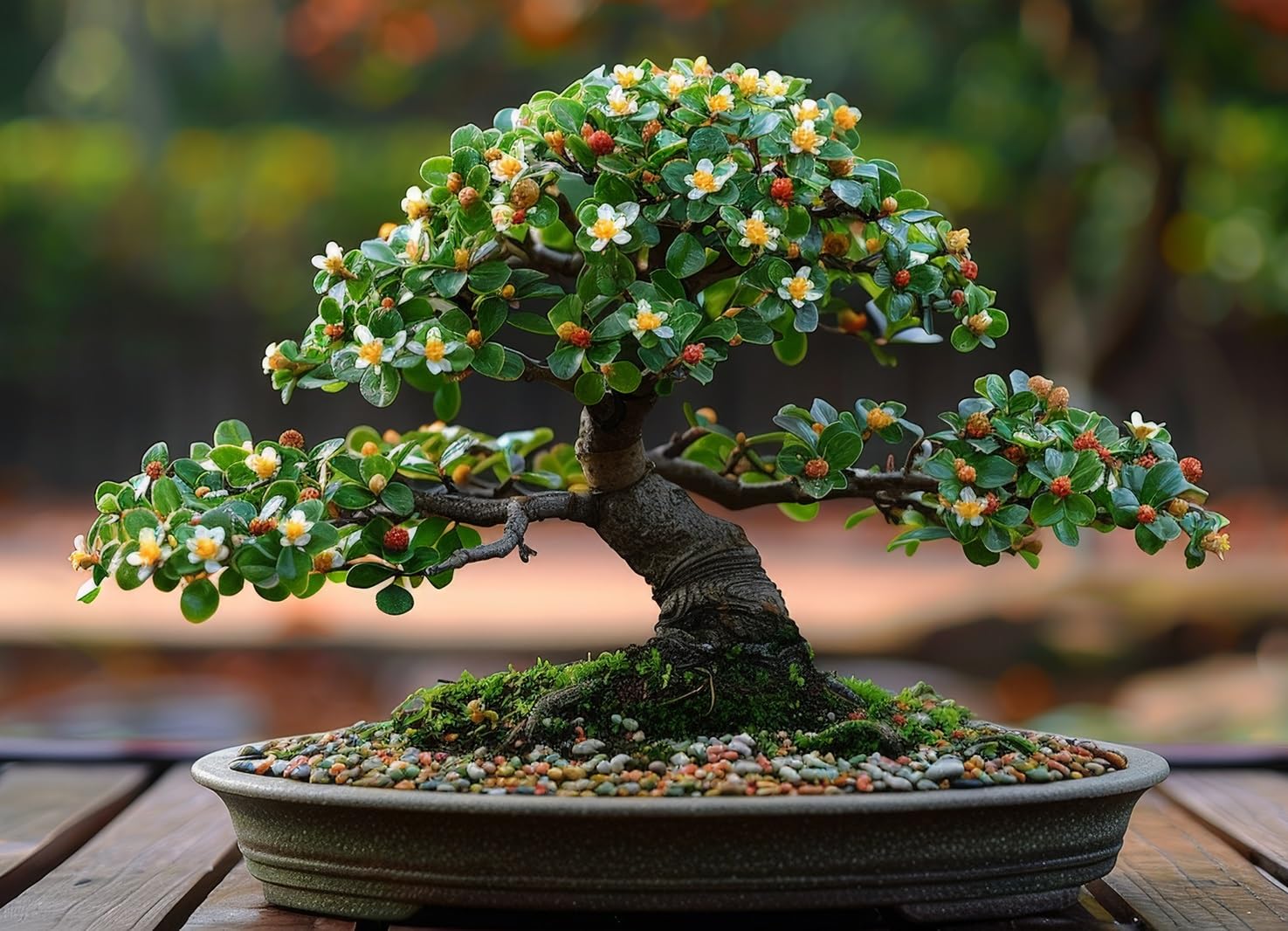 30 Cotoneaster Bonsai Tree Seeds for Planting - Cotoneaster horizontalis - 30 Seeds to Grow