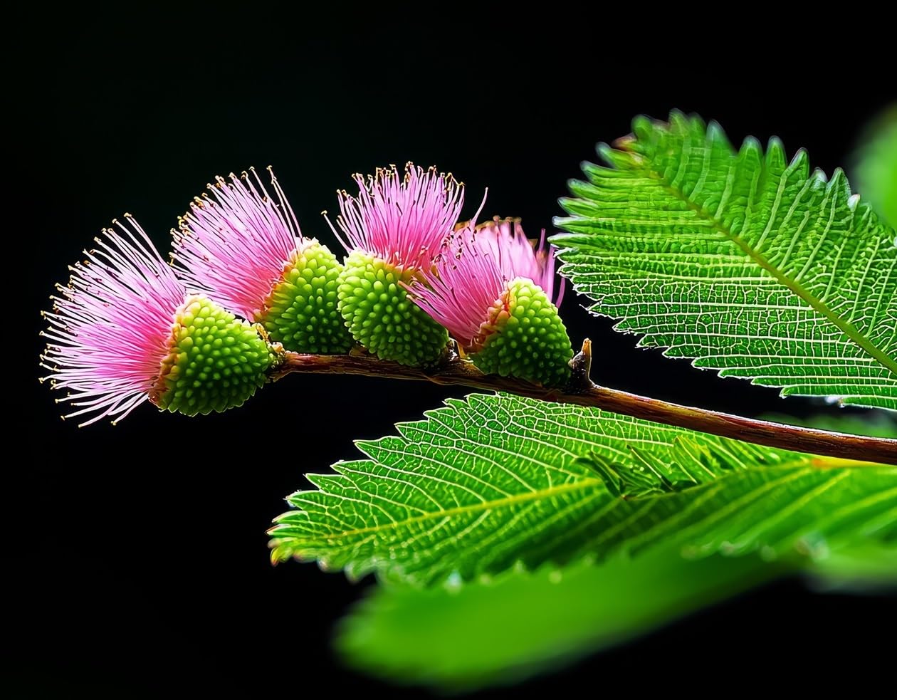100 Sensitive Plant Seeds (Mimosa Pudica) - Touch Me Not Plant, Reacts to Touch