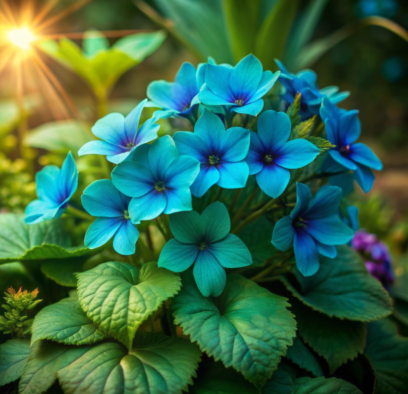 Fountain Blue Lobelia Seeds for Planting (100 Seeds) - Cascading Flowers Perfect for Baskets, Pack of 100 Seeds