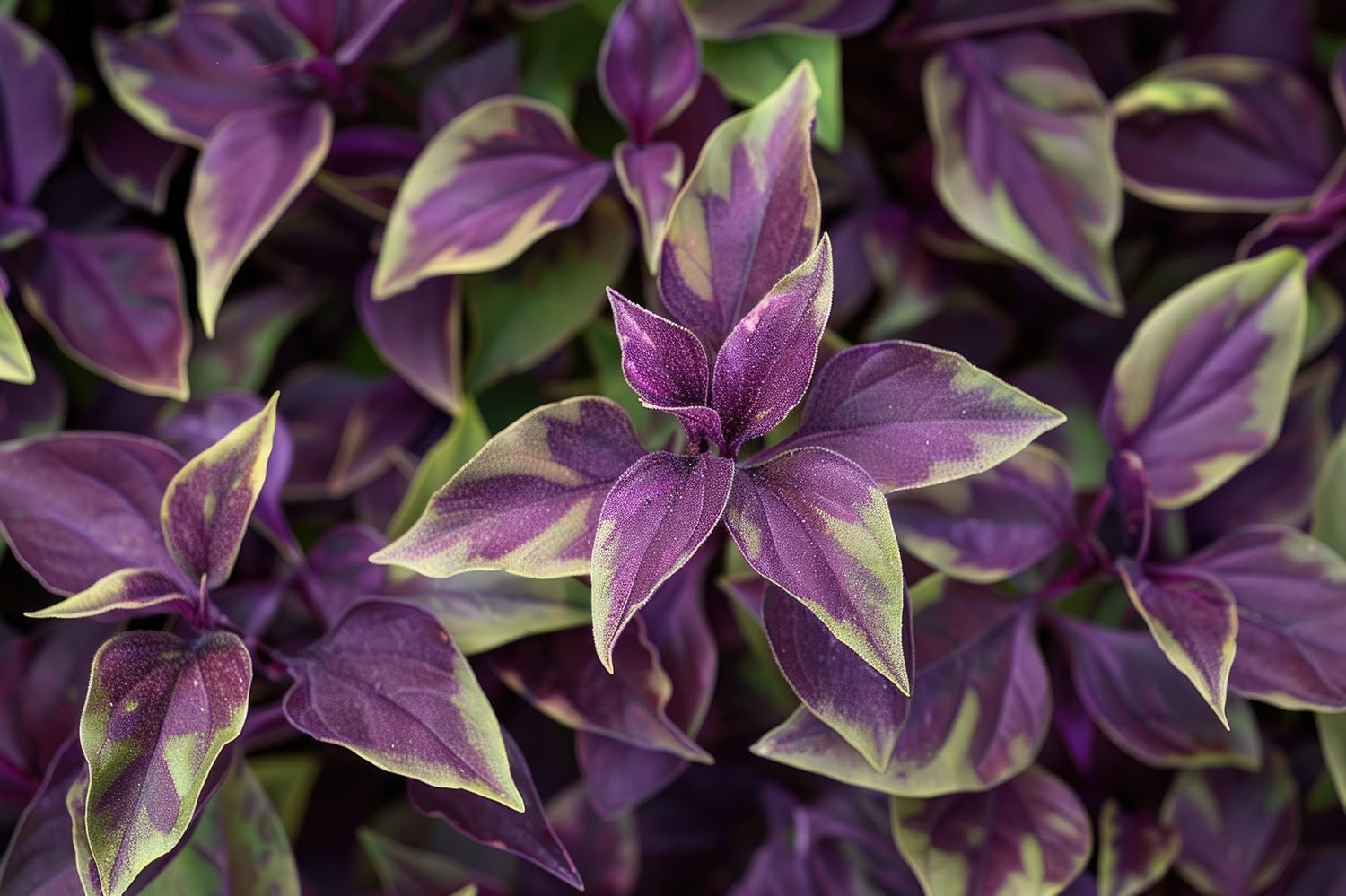 4 Tradescantia Spiderwort Cuttings to Grow - Purple Heart - Easy to Grow Wandering Jew, Wandering Dude