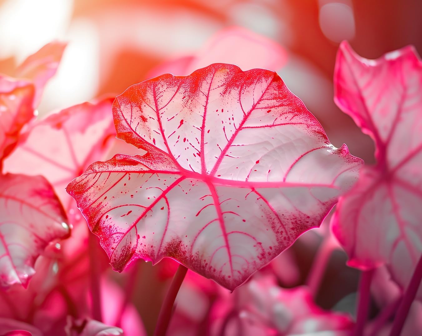 Florida Sweetheart Caladium Bulbs for Planting - Perennial Hosta, Elephant Ears, Fancy
