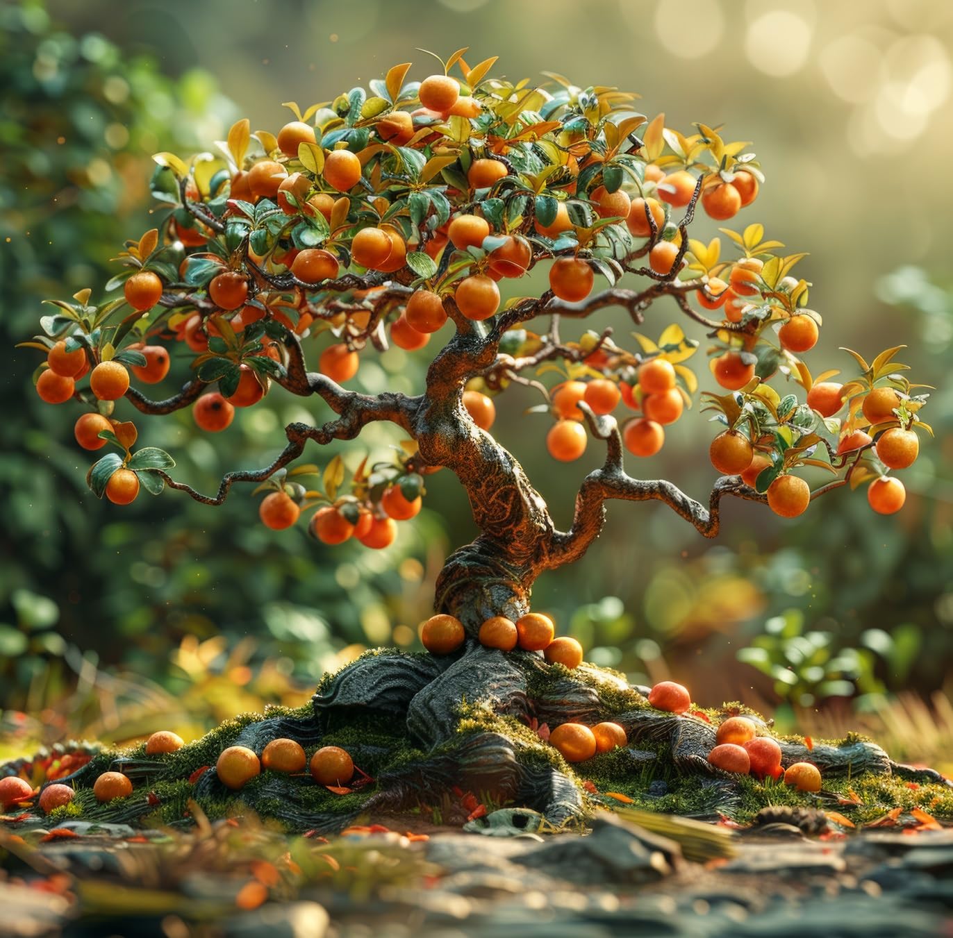 5 Chinese Persimmons Bonsai Tree Seeds for Planting - Diospyros rhombifolia (5 Seeds)