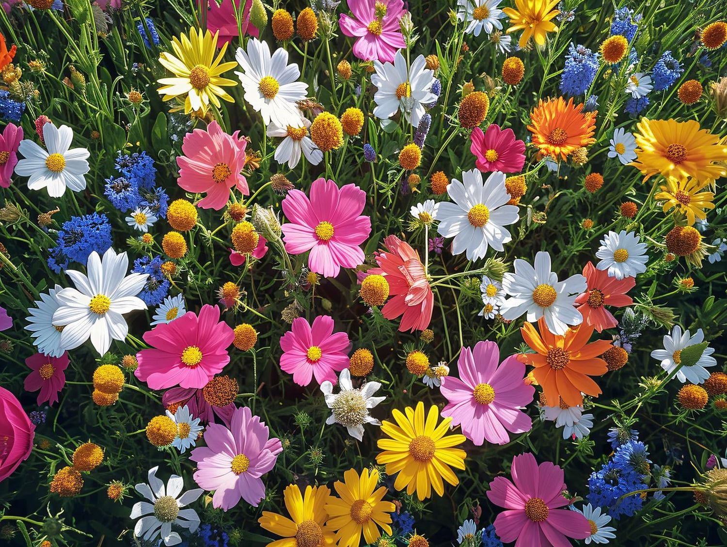 Perennial Wildflower Mix - 1 0unce - Great for Pollinatiors and Very Attractive Blooms