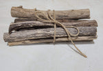 10 Pieces of Driftwood Sticks and String - Approx. 12 Inches Long. Great for Crafts and Decoration