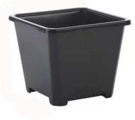 CZ Grain 3.5 Inch Heavy Duty Plastic Plants Nursery Pot, Seed Starting Pots for Succulent Seedling Cutting Transplanting