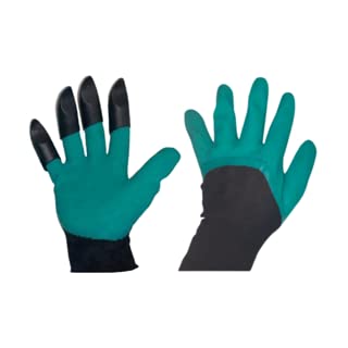 Garden Gloves with Claws - Great for Digging and Planting - 1 pair of Garden Gloves