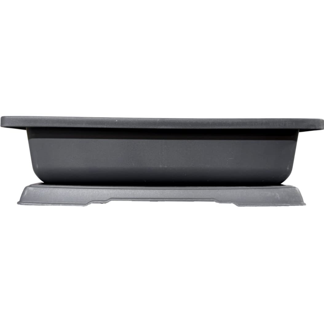 CZ Grain Giant 18 Inch Bonsai Pot and Drip Tray - Biggest Bonsai Display Pot on The Internet