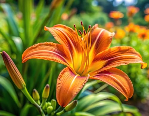 Orange Eremo Lily Bulbs for Planting - Perennial Lilium Bulbs