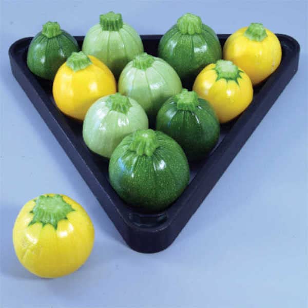 Cue Ball Squash Seeds for Planting (10 Seeds) - Big Yield of Pool Ball Size Squash