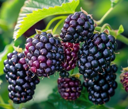 Thornless Arapaho BlackBerry Seedlings for Planting - Rooted and Ready to Plant