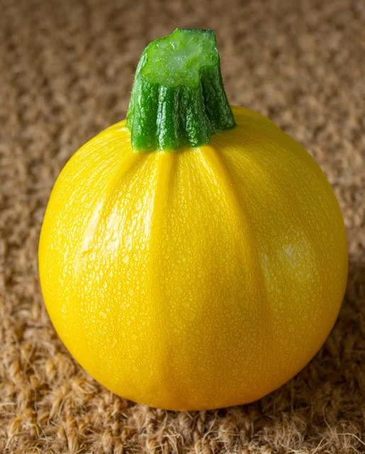 One Ball Squash Seeds for Planting (10 Seeds) - Exotic Pool Ball Sized Edible Squash