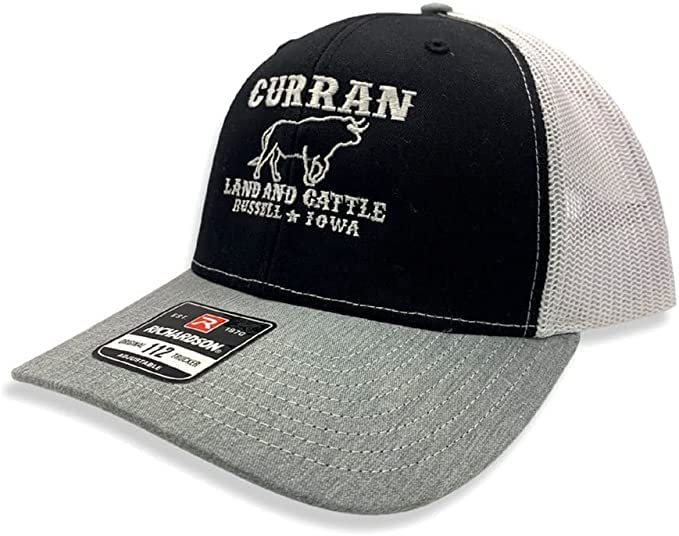 Curran Land & Cattle Hat - Russell, IA Black