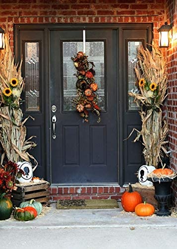 Dried Corn Stalk Bundle for Decor or Display - Corn Shucks with Ears Attached