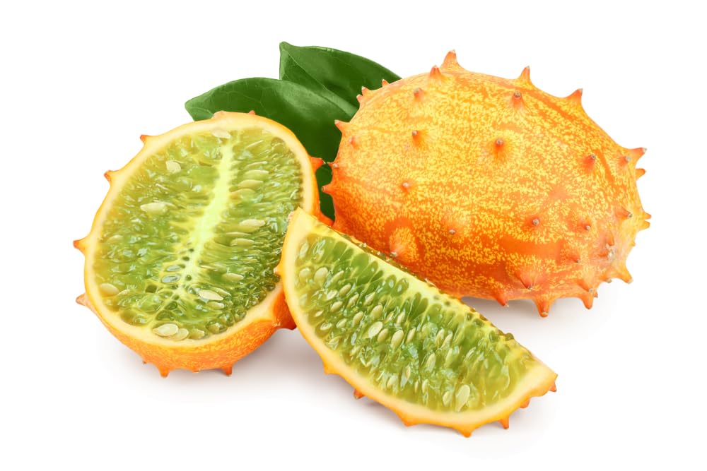 10 Jelly Melon Seeds for Planting - African Horned Cucumber - Exotic Melon Seeds to Grow