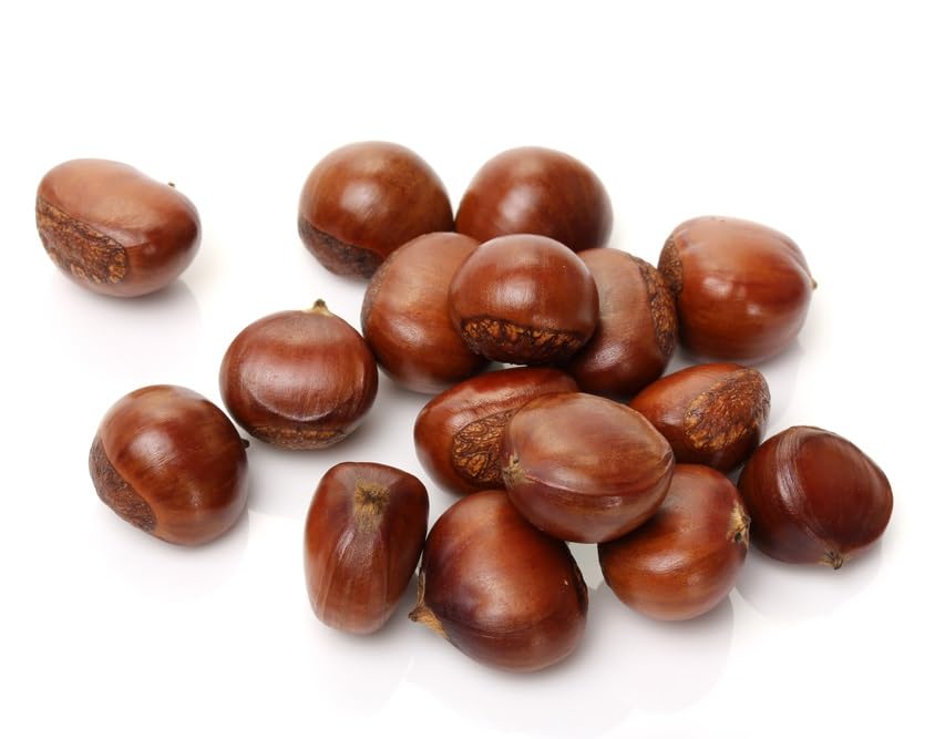 2 Pounds Raw Chestnuts, Fresh