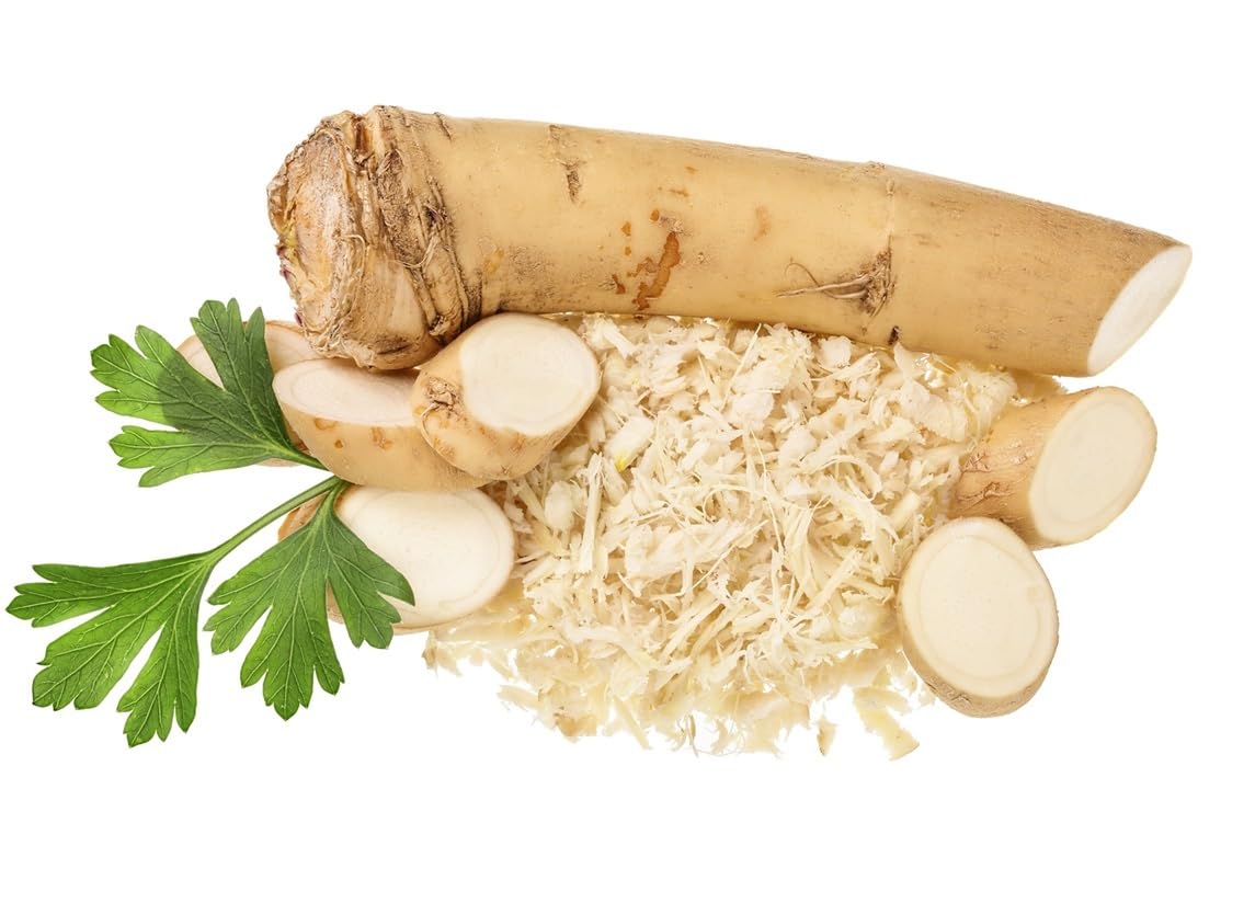 Fresh Horseradish Root, (Sold by Weight). Great for Planting, Seasoning or Sauces. A Taste Delight.