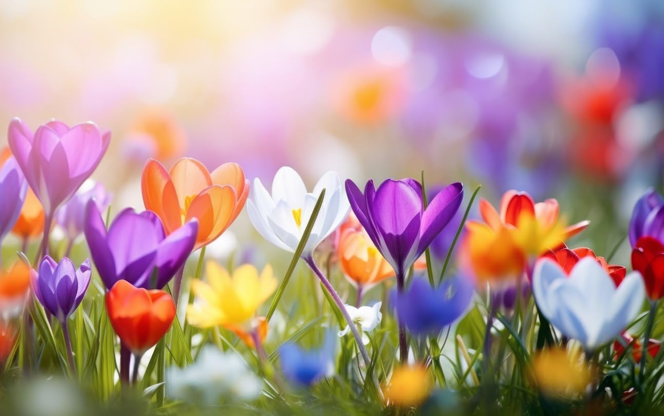 Mixed Crocus Bulbs for Planting - Stunning Early Spring Blooms