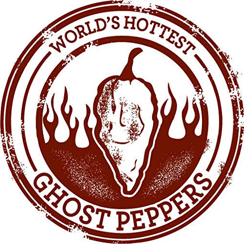 Ghost Pepper Seeds - 10+ "Bhut Jolokia" Pepper Seeds for Planting