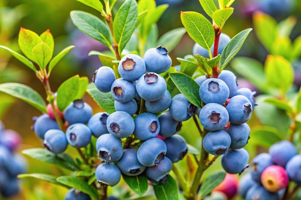Blueberry Live Plant Seedlings for Growing (Bluecrop) - Grow Delicious Berry Plants