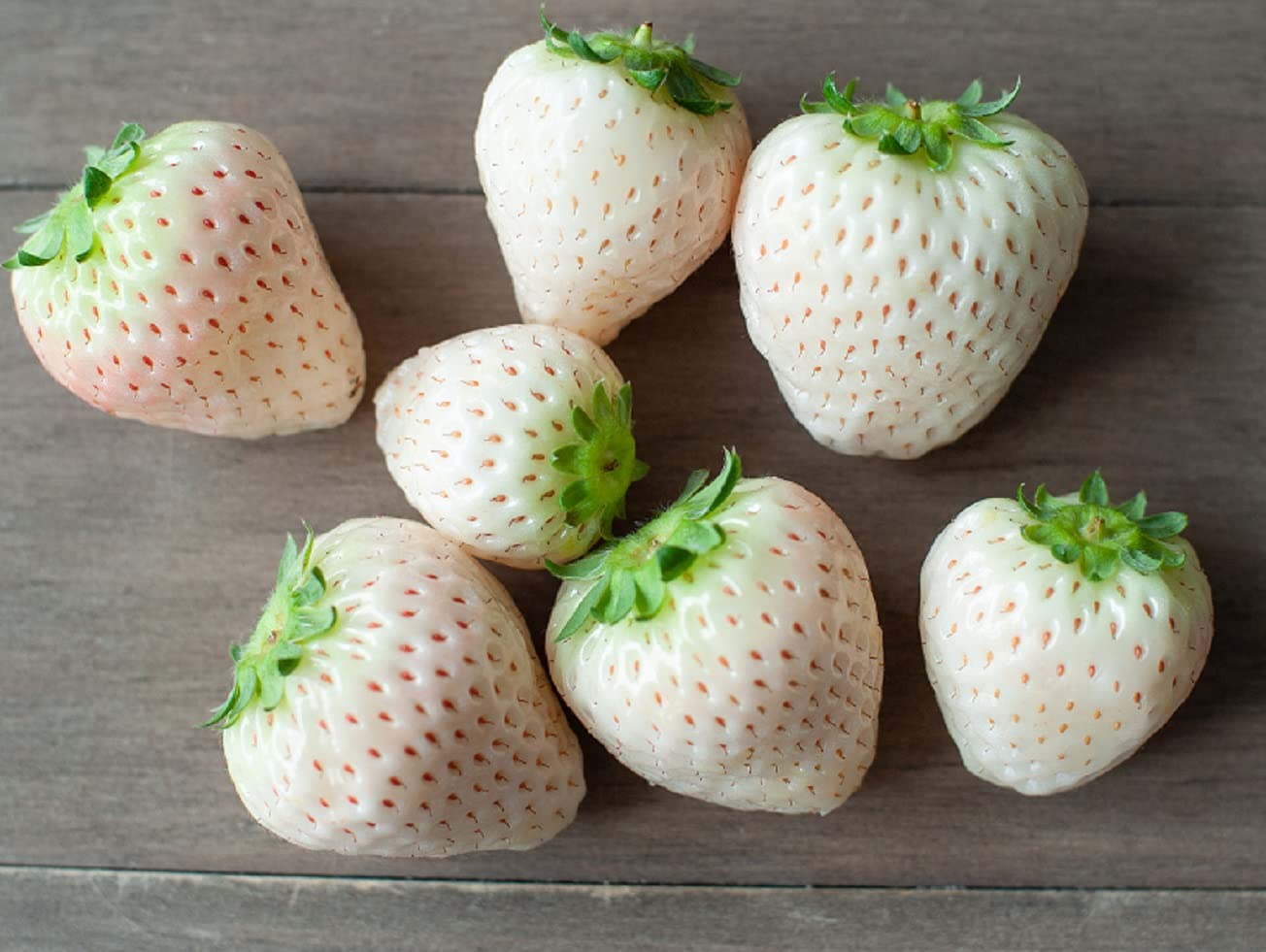 White Strawberry Seeds - 500+ Seeds - White Pineberry Seeds - Made in USA, Ships from Iowa.