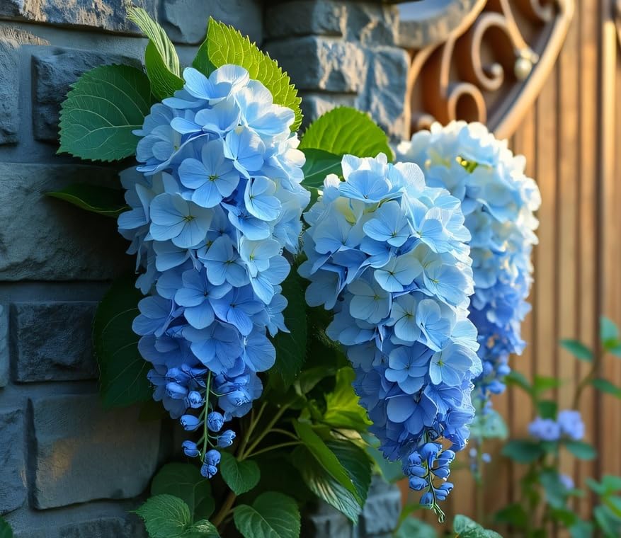 Blue Wisteria Vine Seedling for Planting - 1 Year Old Well Rooted Seedling - Great for Wall, Fence or Trellis or Train as a Tree or Bonsai