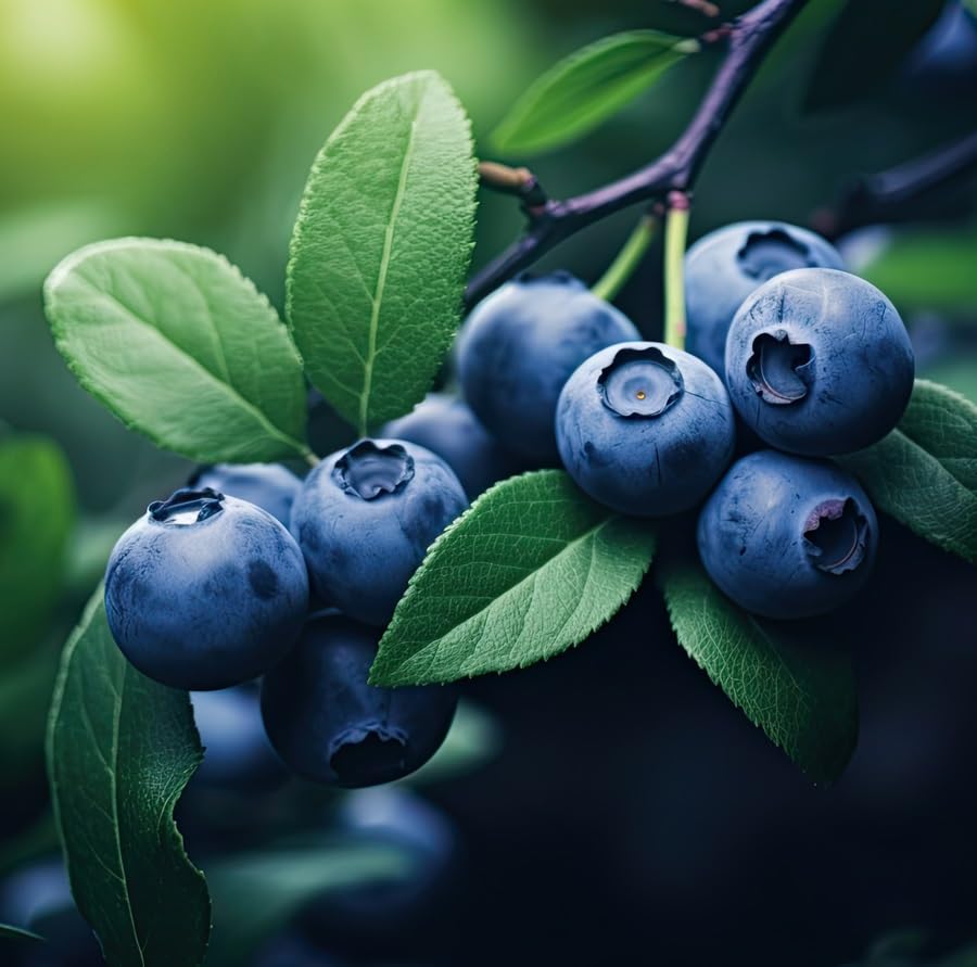 Blueberry Live Plant Seedlings for Growing (Jersey Blue) - Grow Delicious Berry Plants