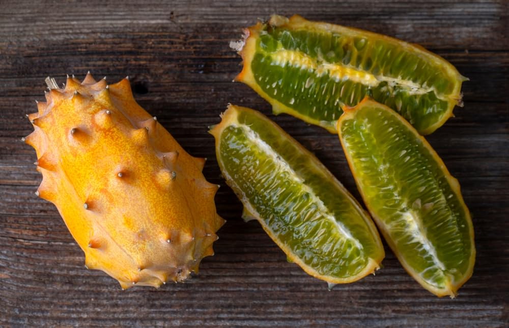 10 Jelly Melon Seeds for Planting - African Horned Cucumber - Exotic Melon Seeds to Grow