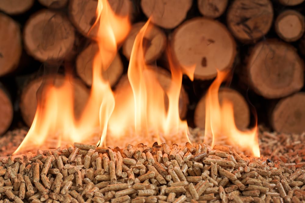 Premium Wood Pellets for Burning - Easy to Light