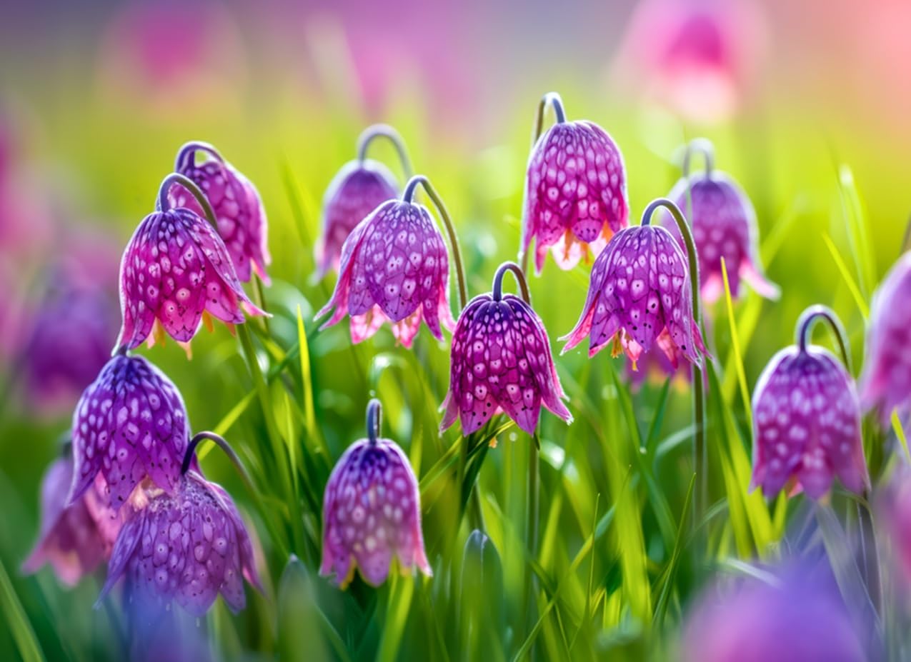 Snakes Head Fritillary Bulbs for Growing - 10 Bulbs