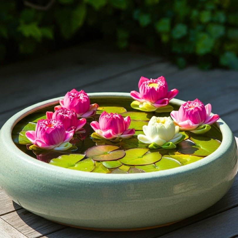 12 Lotus Seeds for Planting - Great for Koi Pond, Aquatic Plant, Bonsai