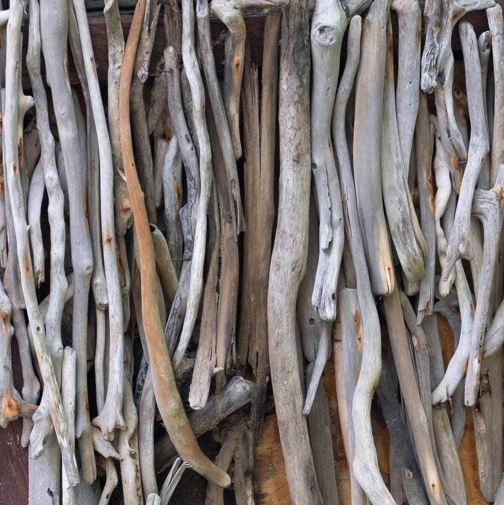 Driftwood - Little Skinnys - 10 Pieces, 1-2 feet Long. 1/2 inch to 1 inch Thick. Crafts, Macrame, Wedding Decoration