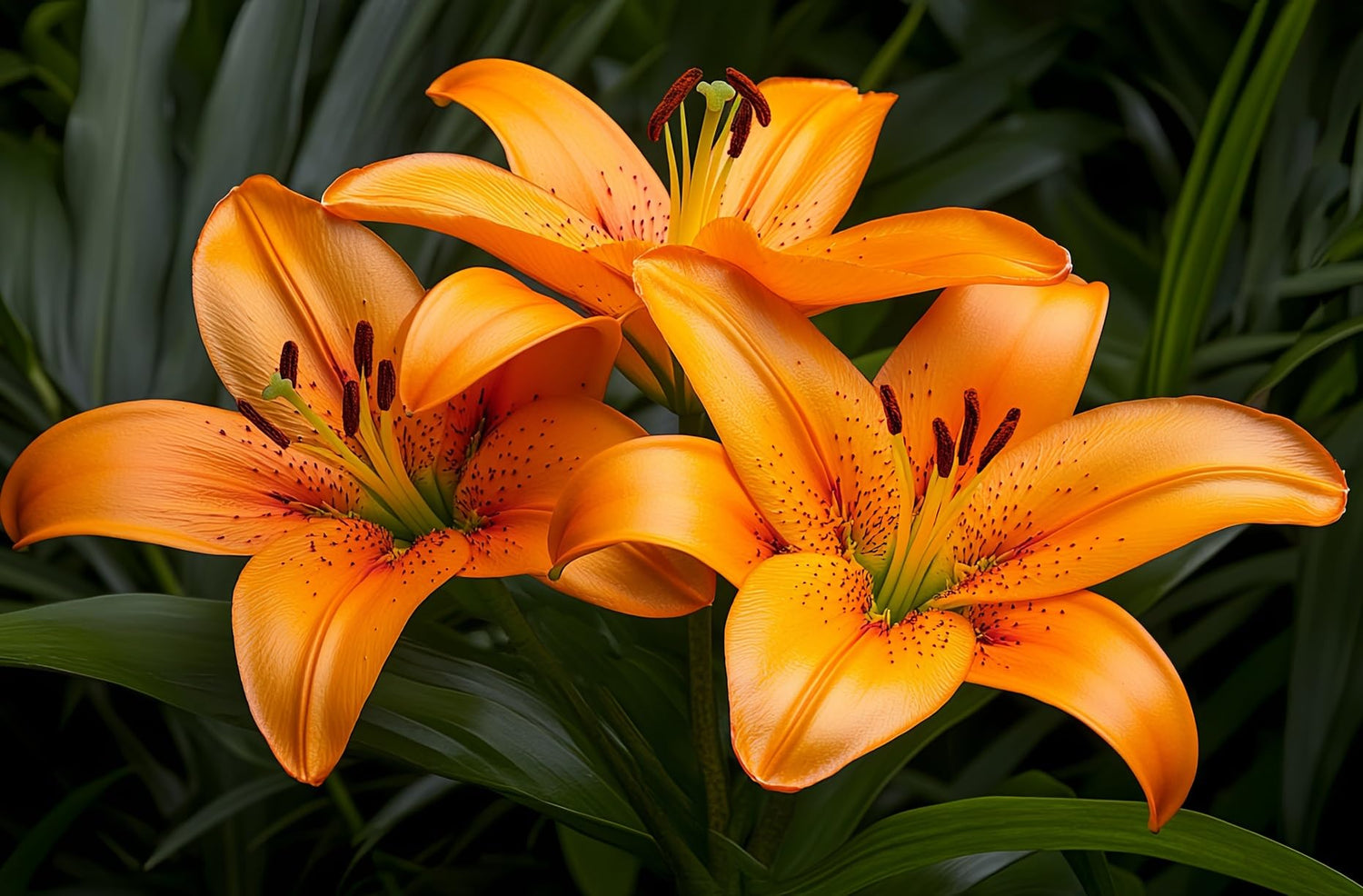 Orange Bruno Lily Bulbs for Planting - Perennial Lilium Bulbs