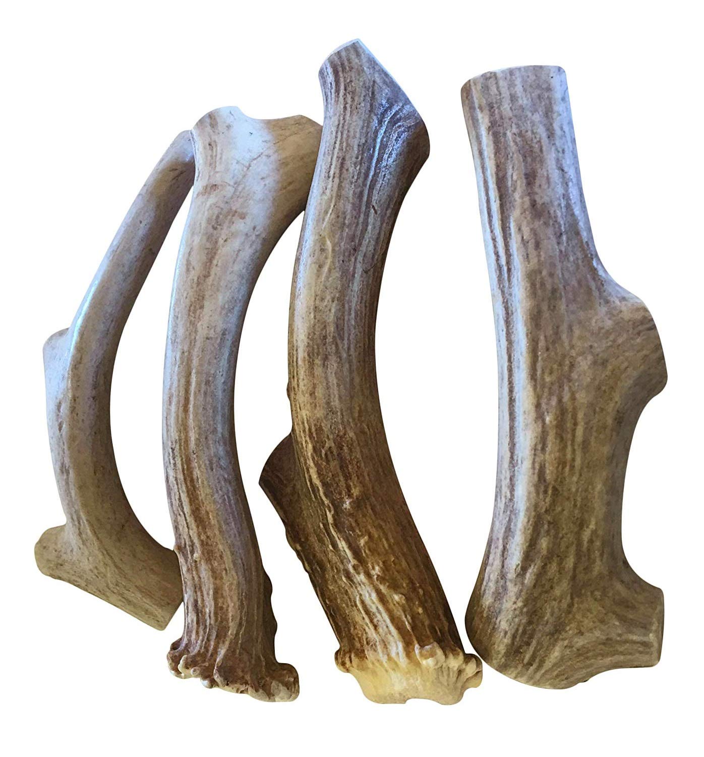 CZ Grain Antlers by The Pound, One Pound - 4-6 Inch Pieces - Great for Medium to Large Dogs