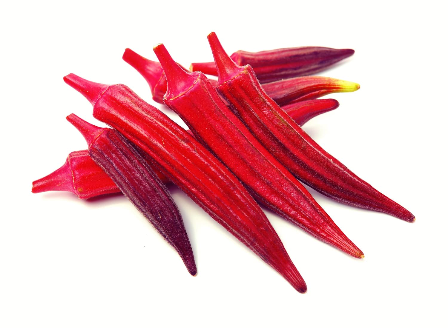 Red Burgundy Okra Seeds, 100 Heirloom Seeds Per Packet, Non GMO Seeds, Botanical Name: Abelmoschus esculentus - Made in USA, Ships from Iowa.