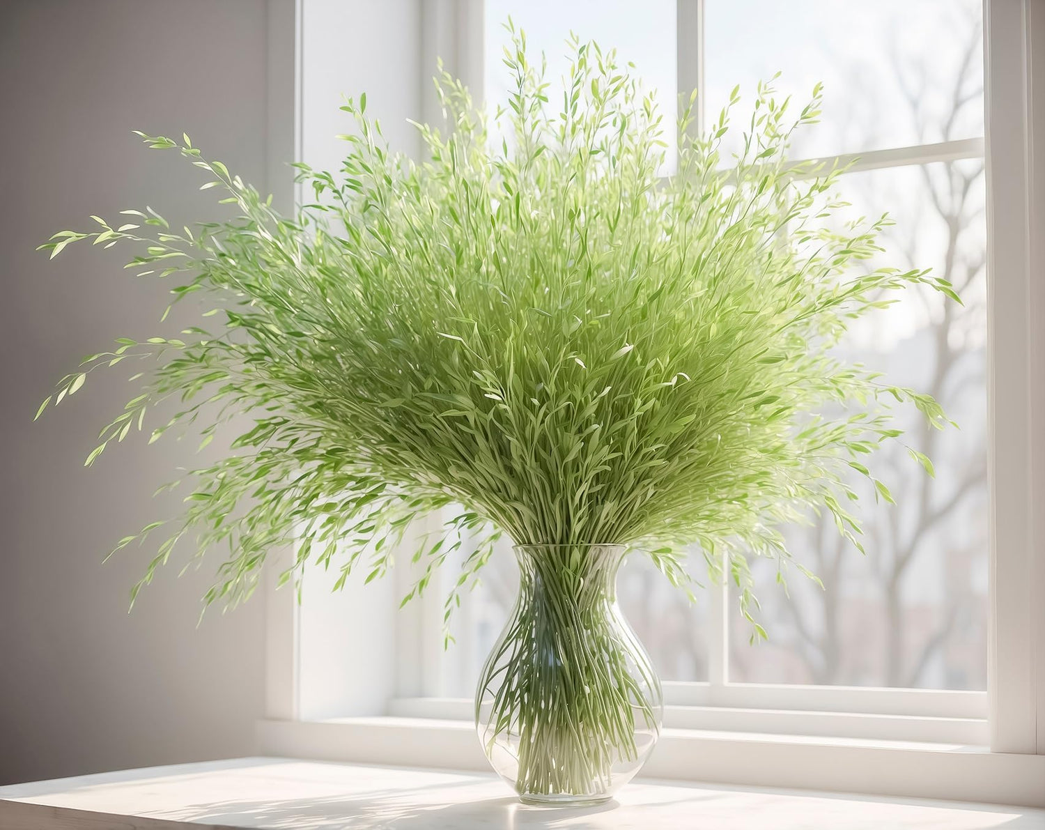 Living Vase Decor - Willow Branches That Grow in Just Water - Great for Table Centerpiece, Wedding or Event Decor