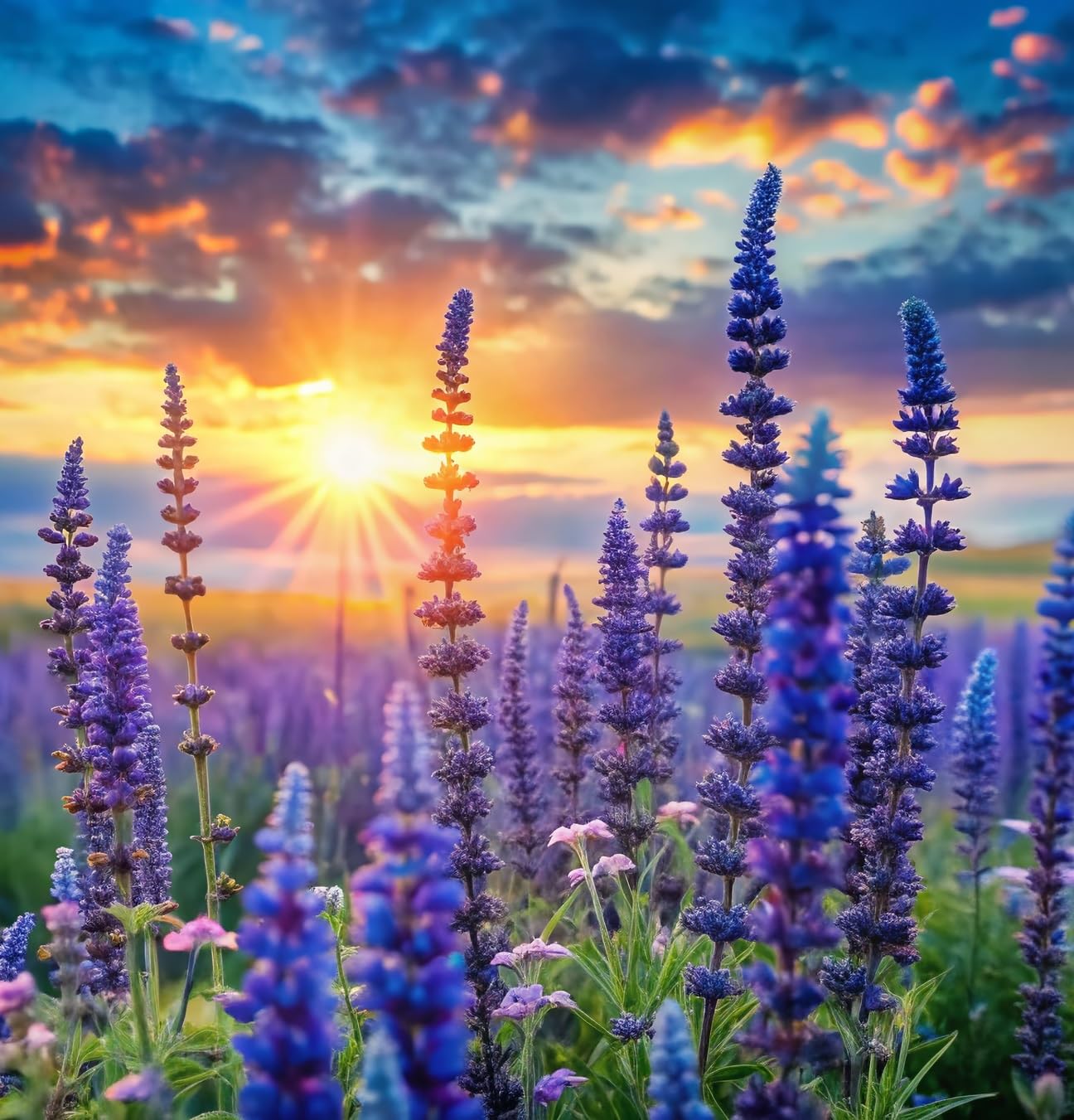 Blue Steel Sage Seeds for Planting - 50 Seeds - Easy to Grow