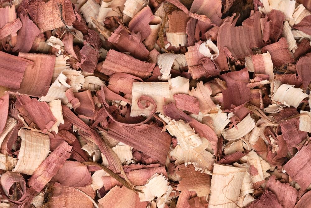 100% Natural Cedar Shavings | Mulch | Great for Outdoors or Indoor Potted Plants | Dog Bedding