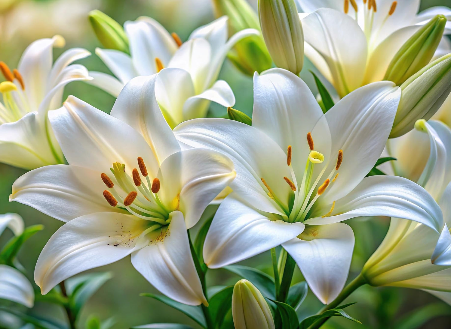 White Knight Lily Bulbs for Planting - Perennial Lilium Bulbs