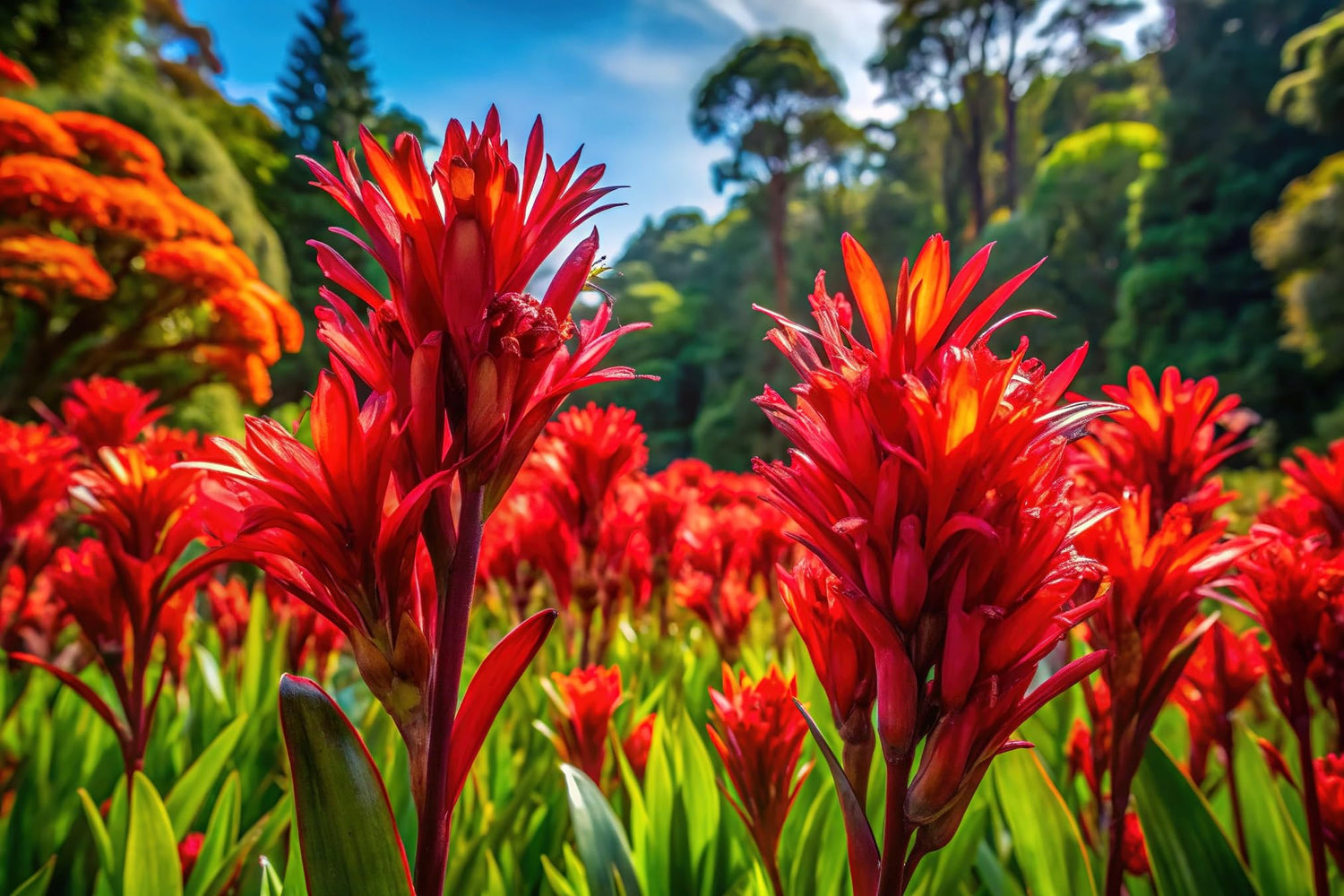 30 Flame Lily Seeds for Planting - Doryanthes excelsa
