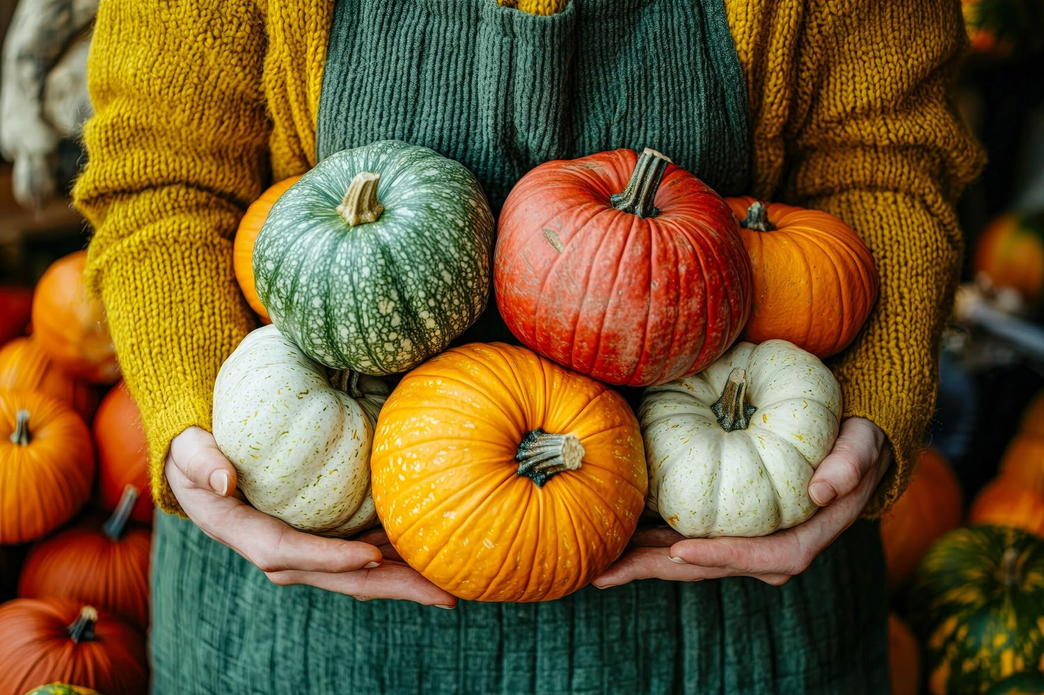 Bright and Colorful Pumpkin Patch Seeding Kit (20 Mixed Seeds) - Mix of Amazing Colors, Pink, Green, Black, Blue, Orange White. Seeds for Planting