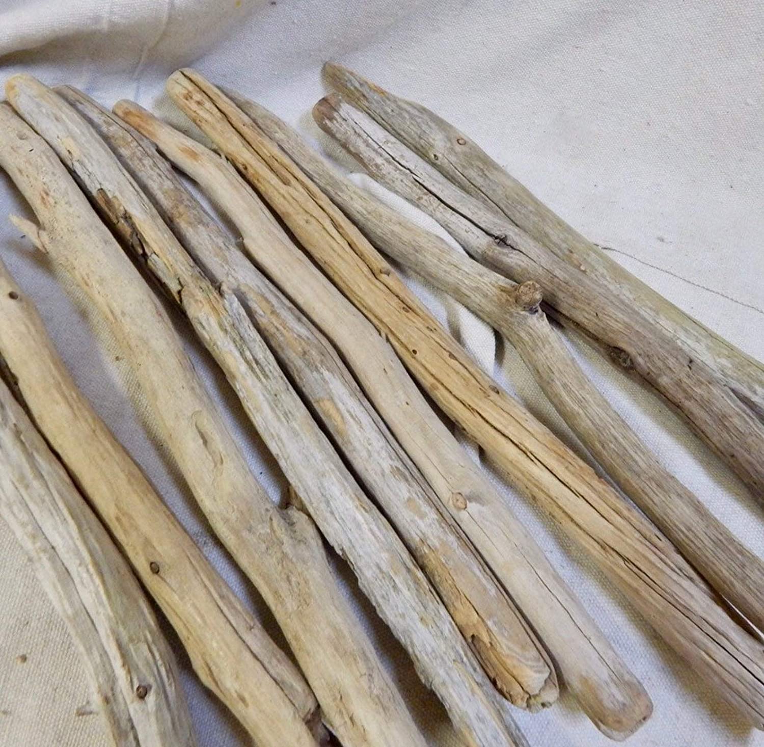 4 Driftwood Poles - 3 Feet Long - Driftwood for Decor, Crafts, Beach House, Boho