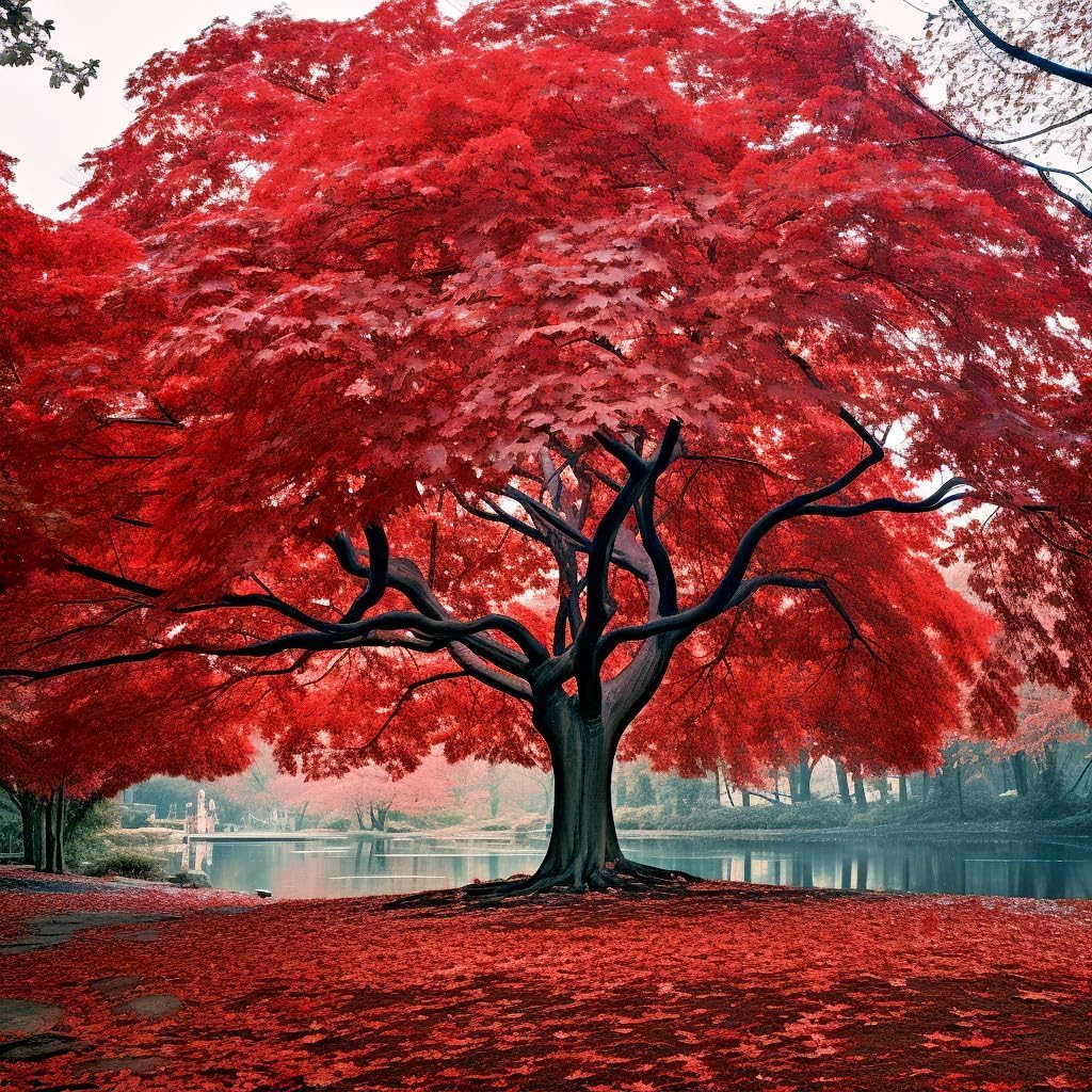 2 Red Maple Tree Seedlings for Planting | Live Tree Seedlings - No Ship to California