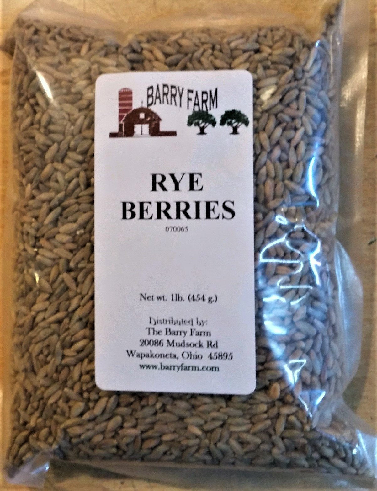 Rye Berries, 1 lb.