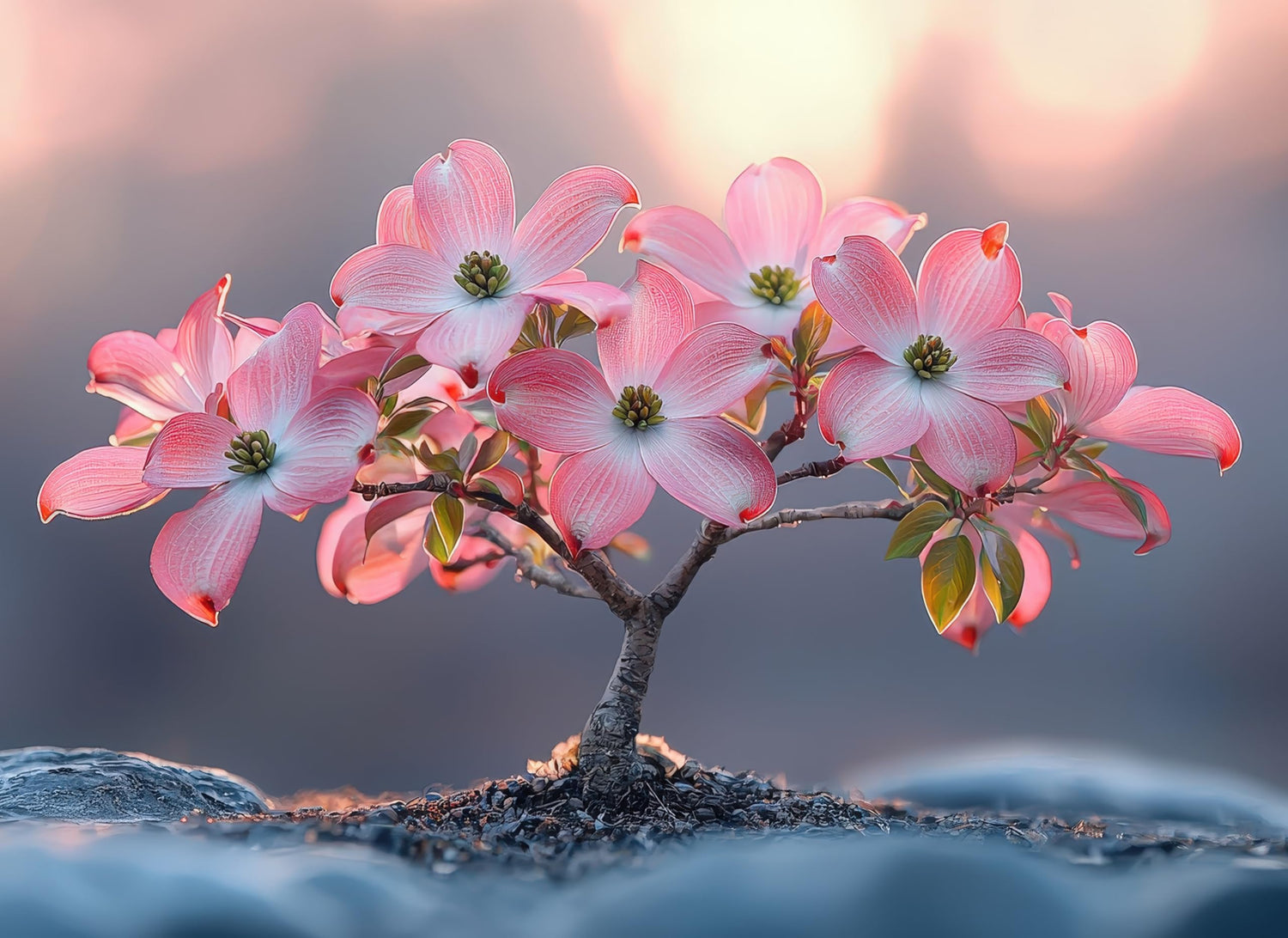 10 Pink Flowering Dogwood Bonsai Tree Seeds